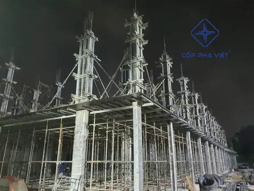 Ứng dụng ty ren tán chuồn tại công trình 2