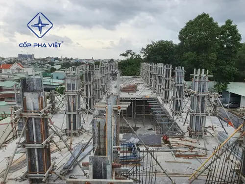 Ứng dụng ty ren tán chuồn tại công trình 3