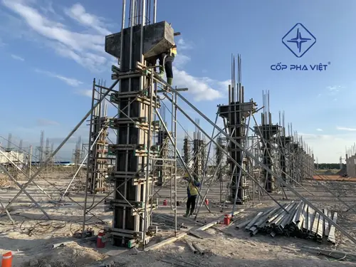 Ứng dụng ty ren tán chuồn tại công trình 4