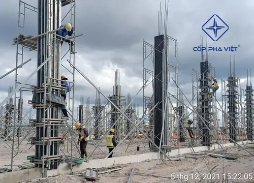 Ứng dụng ty ren tán chuồn tại công trình 5