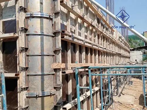 Ứng dụng ty ren tán chuồn tại công trình 6