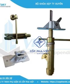 Chỉnh khóa kẹp ty xuyên Cốp Pha 2