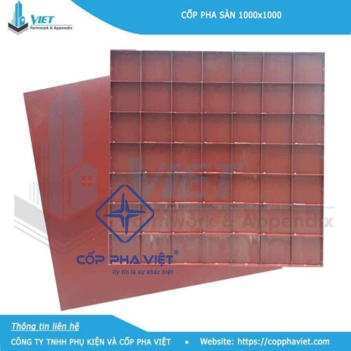 Cốp pha sàn 1000x1000 hàng chất lượng giá tốt