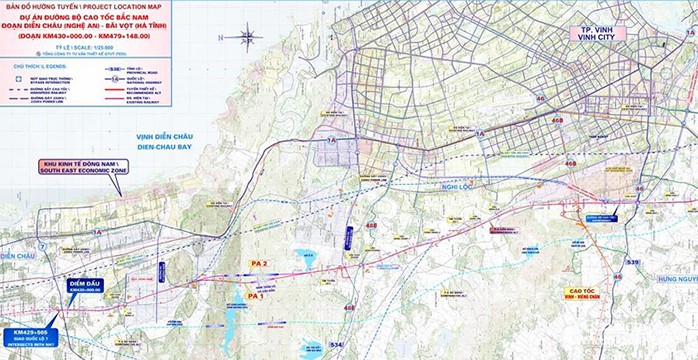 Dự chi hơn 2.000 tỷ đồng giải phóng mặt bằng dự án đường cao tốc Bắc – Nam đoạn qua Nghệ An.jpg