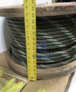 100921 3 4 wire rope steel cable 6x36 const aprox 350 bulk sling choker winch line 2