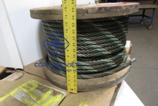 100921 3 4 wire rope steel cable 6x36 const aprox 350 bulk sling choker winch line 2