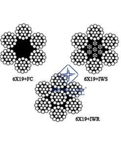 cáp lõi thép 6x19 Hàn Quốc