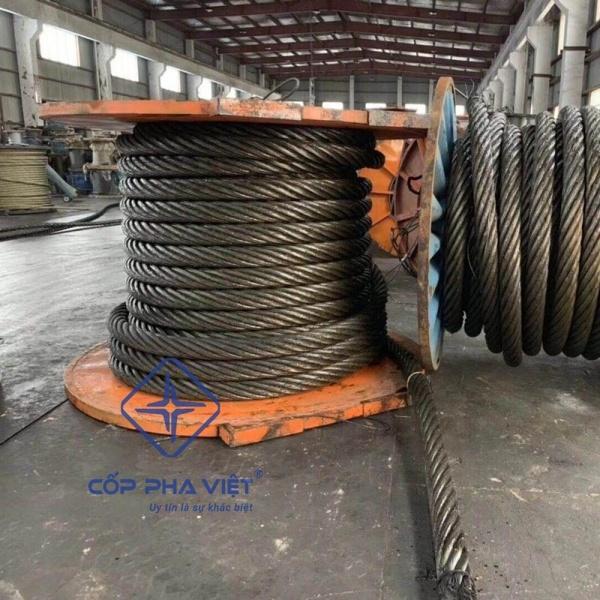 cáp thép 6x36 Hàn Quốc