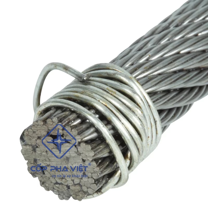 cáp thép chống xoắn phi 26mm 19x7