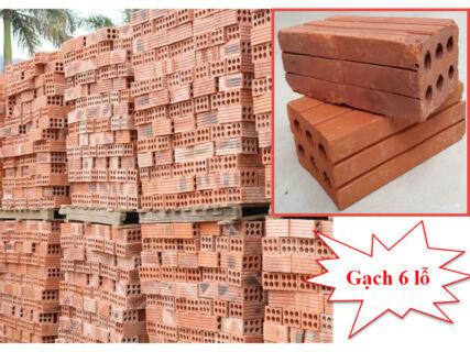 Bảng quy chuẩn kích thước gạch 6 lỗ