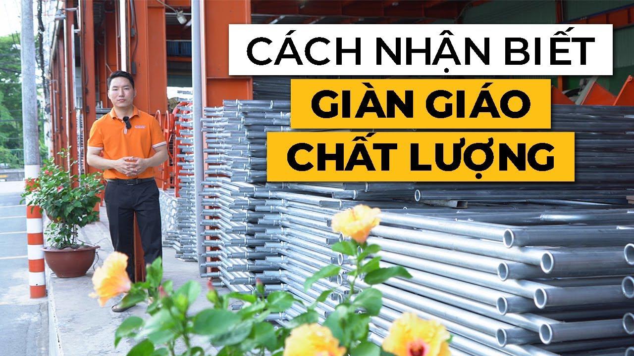 Giàn giáo mạ kẽm chất lượng