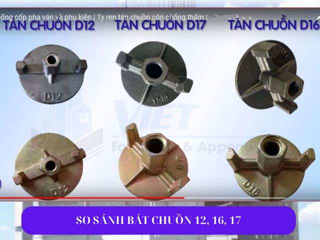 So sánh 3 loại bát chuồn D12, D16, D17