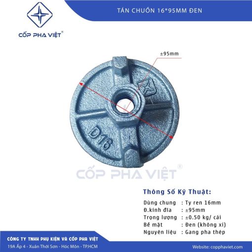 tan chuon 16x95 den