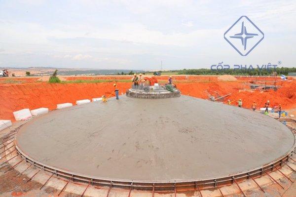 Chiến lược lựa chọn sản xuất cốp pha móng điện gió chất lượng và giá trị bền vững