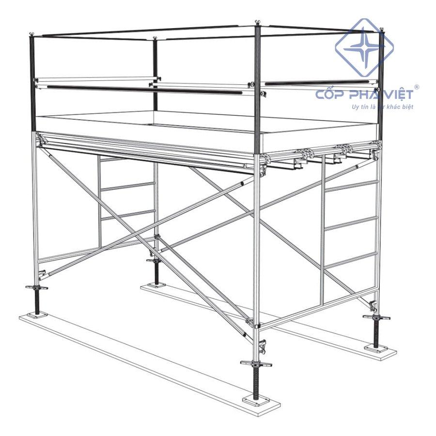 Giàn Giáo Chữ H (giàn Giáo Khung) Gồm Những Loại Nào Đa Dạng Và Hiệu Quả Cho Mọi Công Trình