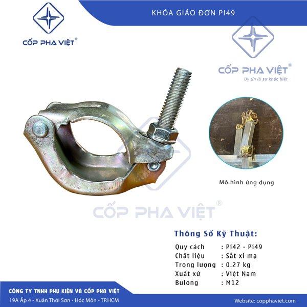 Cùm đơn giàn giáo CỐP PHA VIỆT