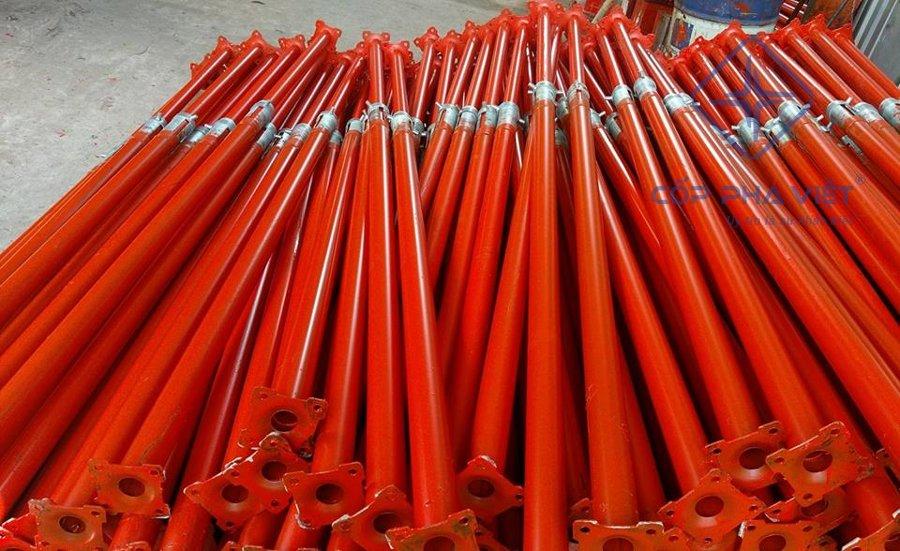 Cây Chống Tăng Mạ Kẽm Có Gì Tốt Hơn Sơn Dầu? - Độ Bền Vượt Trội Và Tiết Kiệm Chi Phí Bảo Trì Cây chống giàn giáo sơn dầu