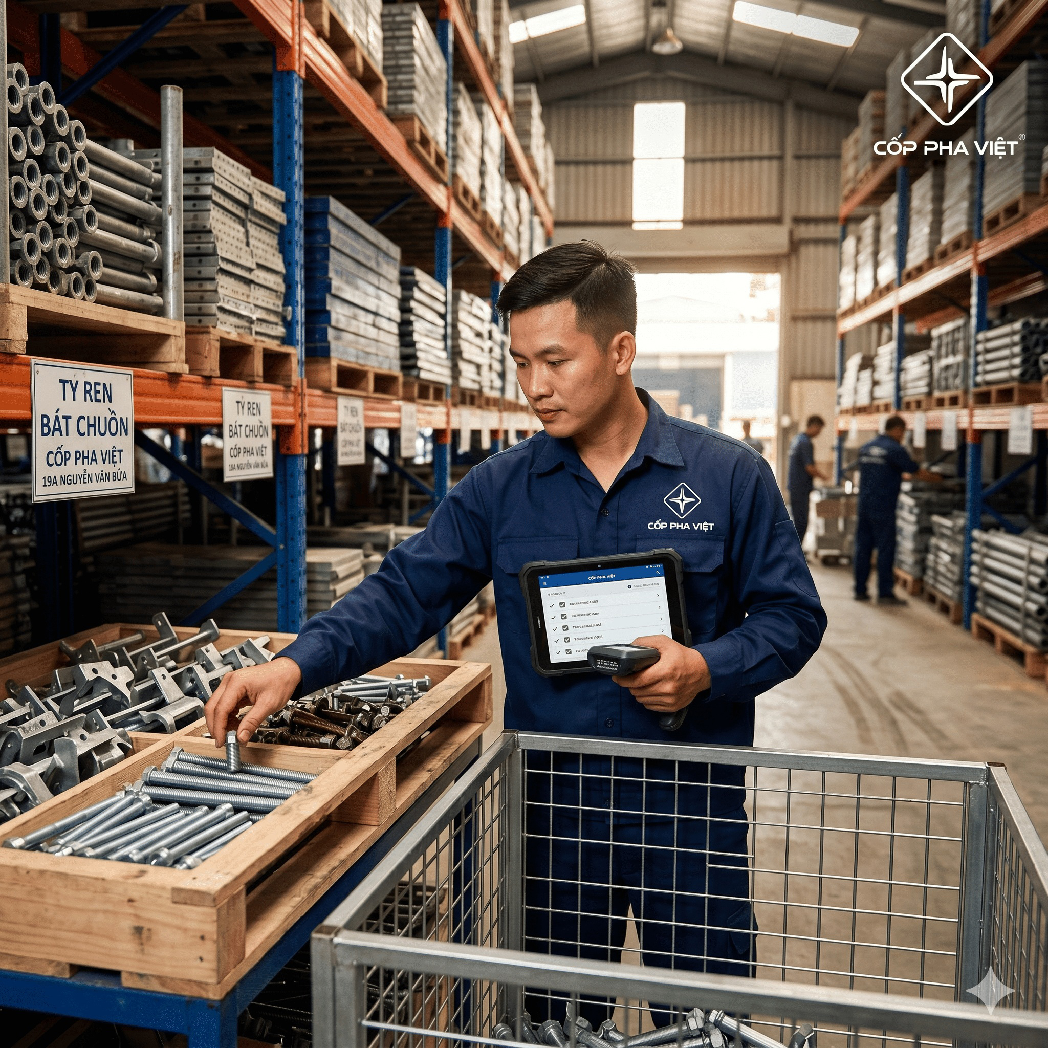 Tuyển dụng nhân viên kho, soạn hàng theo toa