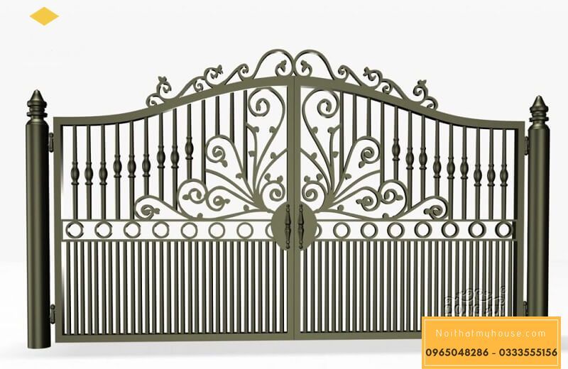 Bản vẽ cổng nhà phải có số đo hợp lý