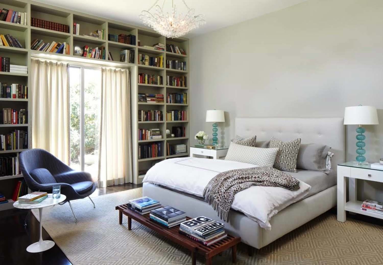 Hài hòa giữa không gian đọc sách và không gian nghỉ ngơi, ý tượng tuyệt vời