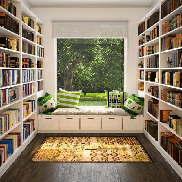 Trang trí không gian đọc sách tại nhà
