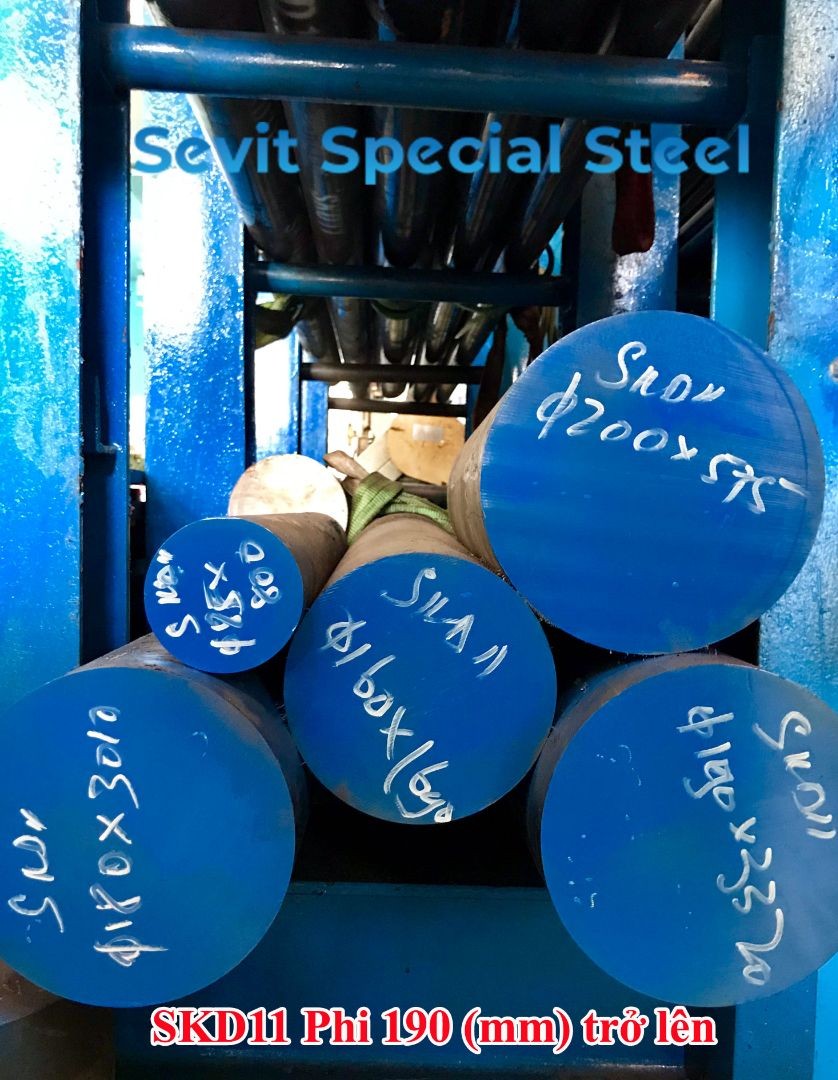 Các loại thép ở Sevit sử dụng đơn vị HRC 